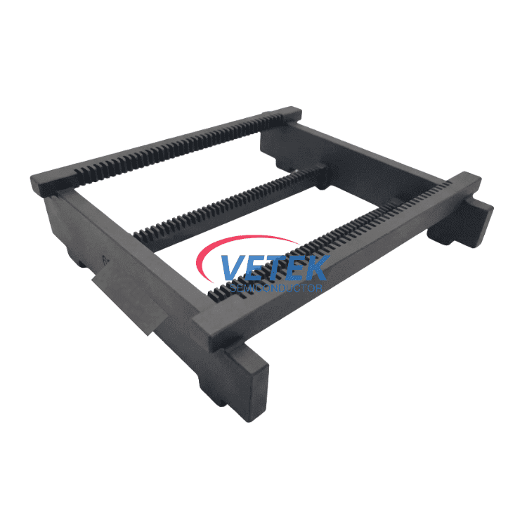 హై-ప్యూరిటీ CVD SiC కోటెడ్ వేఫర్ బోట్