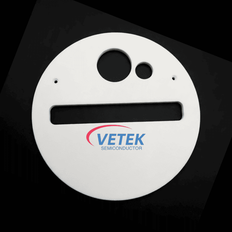 MOCVD కోసం అధిక స్వచ్ఛత అపారదర్శక క్వార్ట్జ్ షీల్డ్ & షట్టర్